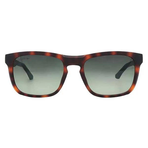 Kính Mát Nam Lacoste Green Gradient Rectangular Men Sunglasses L956S 230 55 Màu Nâu Xanh