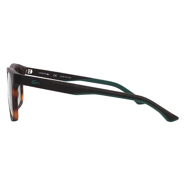 Kính Mát Nam Lacoste Green Gradient Rectangular Men Sunglasses L956S 230 55 Màu Nâu Xanh