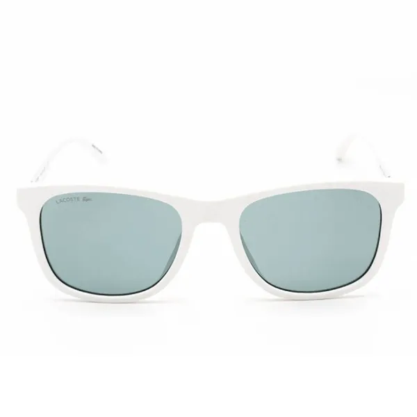 Kính Mát Nam Lacoste Green Square Men's Sunglasses L929SE 101 53 Màu Xanh Phối Trắng