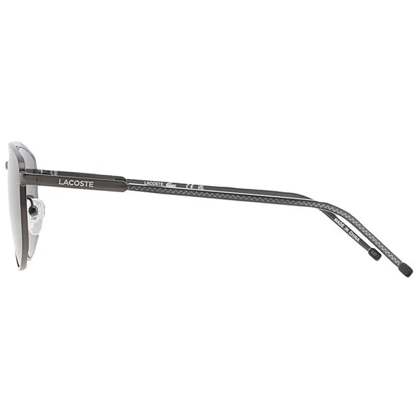 Kính Mát Nam Lacoste Grey Navigator Men's Sunglasses L254S 021 57 Màu Xám