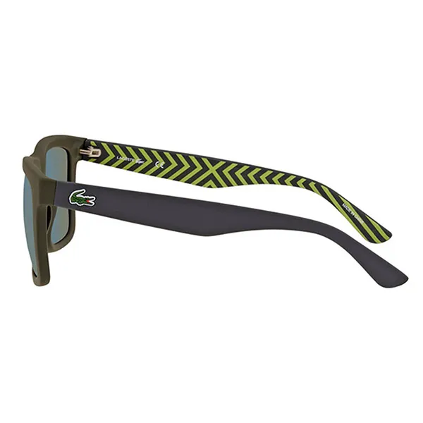 Kính Mát Nam Lacoste Grey Square Men Sunglasses L750S 318 54 Màu Xám Xanh