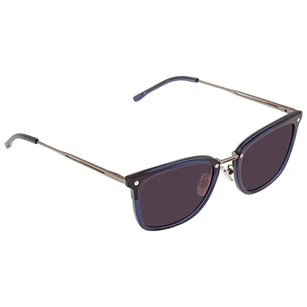 Kính Mát Nam Lacoste Purple Square Men Sunglasses L938SPC 424 54 Màu Tím