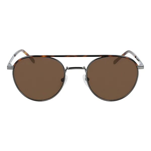 Kính Mát Nam Lacoste Rounded Classic Sunglasses L228S 024 Màu Nâu