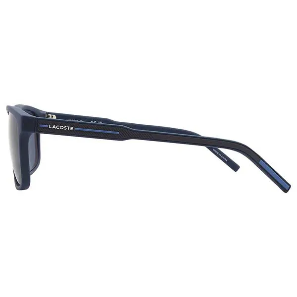 Kính Mát Nam Lacoste Square Men Sunglasses L931S 424 56 Màu Xanh Blue