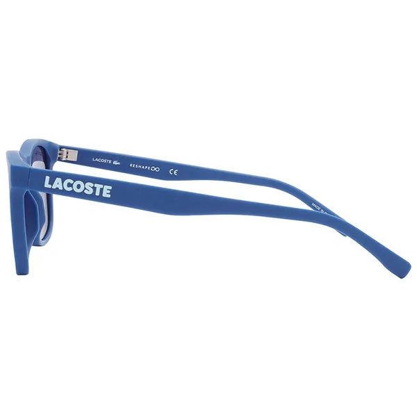 Kính Mát Nam Lacoste Violet Square Men's Sunglasses L929SE 422 53 Màu Xanh Blue