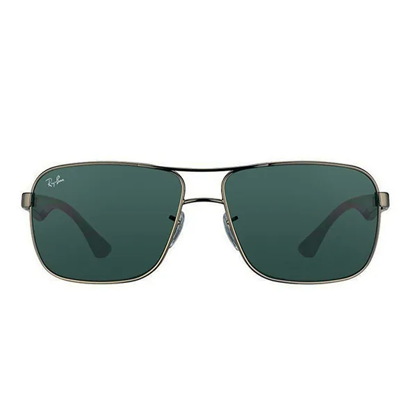 Kính Mát Nam Rayban Mens Pilot Sunglasses RB3516 004/71 59 Màu Xanh Green