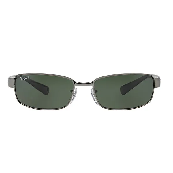 Kính Mát Nam Rayban Rectangular Polarized Sunglasses RB3364 004/58 62 Màu Xanh Green