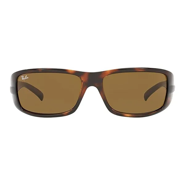 Kính Mát Nam Rayban Wrap Sunglasses RB4057 642 61 Màu Nâu - Kính mắt - Vua Hàng Hiệu