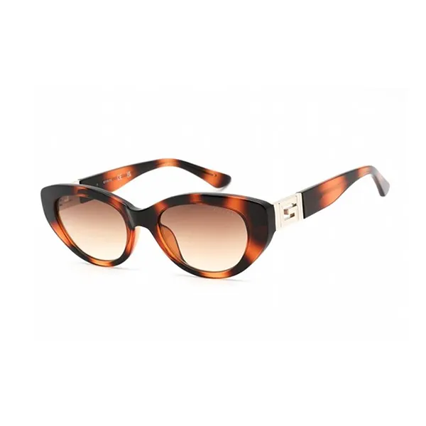 Kính Mát Nữ Guess Brown Gradient Cat Eye Ladies Sunglasses GU7849-53F-51 Màu Nâu Havana - Kính mắt - Vua Hàng Hiệu