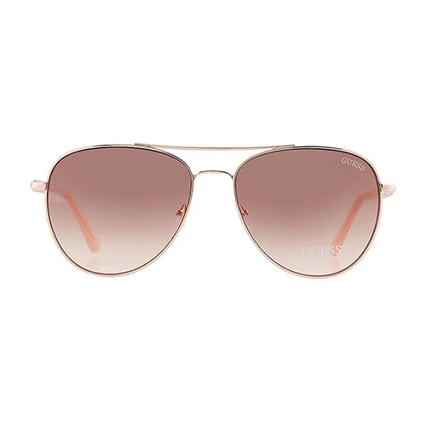 Kính Mát Nữ Guess Gradient Brown Pilot Ladies Sunglasses GF6143-28F-59 Màu Nâu Hồng - Kính mắt - Vua Hàng Hiệu