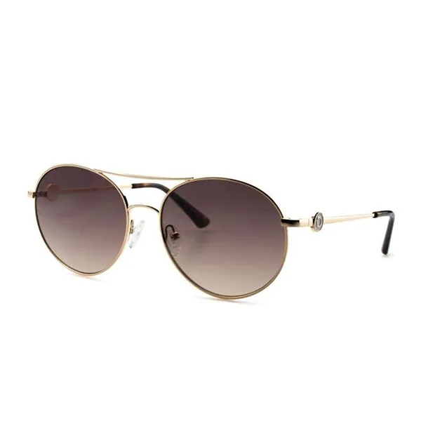 Kính Mát Nữ Guess GU7640-32F-57 Sunglasses Màu Nâu Vàng