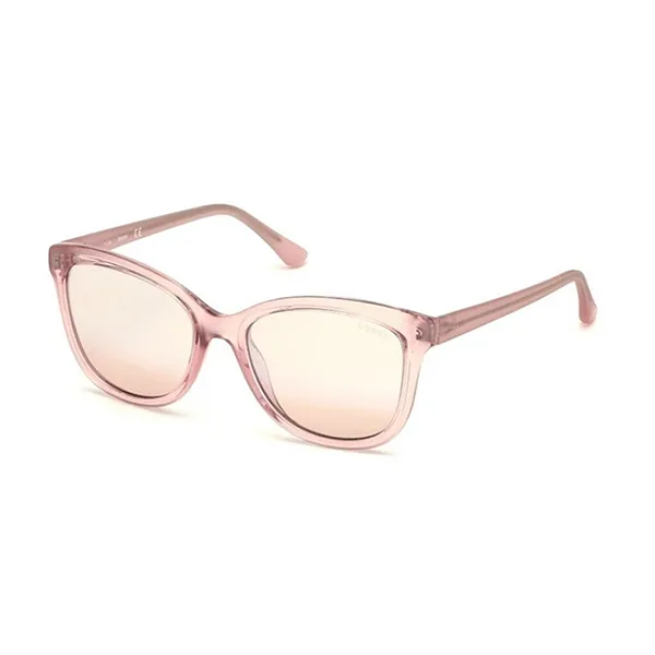 Kính Mát Nữ Guess Light Pink Cat Eye Plastic Mirrored Sunglasse GU7628-74U-52 Màu Hồng - Kính mắt - Vua Hàng Hiệu