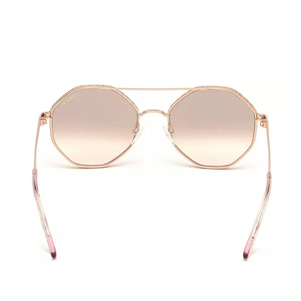 Kính Mát Nữ Guess Rosegold GU7636-28U-55 Sunglasses Màu Vàng Hồng
