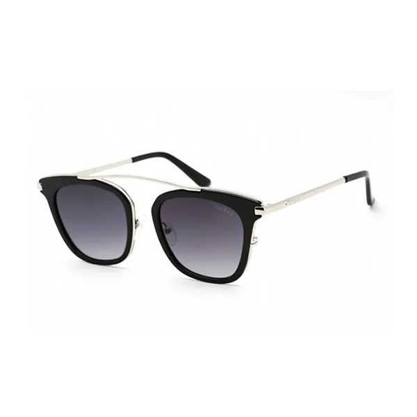 Kính Mát Nữ Guess Sunglasses GF6063-BLK-51 Màu Xám Đen