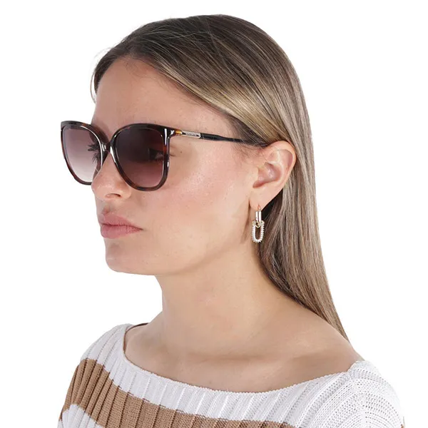 Kính Mát Nữ Lacoste Brown Gradient Cat Eye Ladies Sunglasses L963S 230 59 Màu Nâu - Kính mắt - Vua Hàng Hiệu