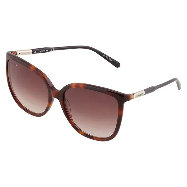 Kính Mát Nữ Lacoste Brown Gradient Cat Eye Ladies Sunglasses L963S 230 59 Màu Nâu - Kính mắt - Vua Hàng Hiệu