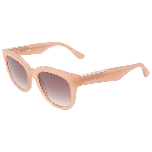 Kính Mát Nữ Lacoste Brown Pink Gradient Square Ladies Sunglasses L971S 662 52 Màu Hồng Nâu - Kính mắt - Vua Hàng Hiệu