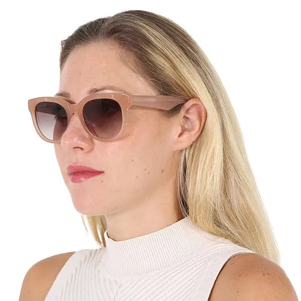 Kính Mát Nữ Lacoste Brown Pink Gradient Square Ladies Sunglasses L971S 662 52 Màu Hồng Nâu - Kính mắt - Vua Hàng Hiệu