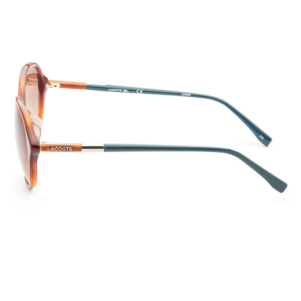 Kính Mát Nữ Lacoste Sunglasses Havana L854SA 218 57 Màu Nâu - Kính mắt - Vua Hàng Hiệu