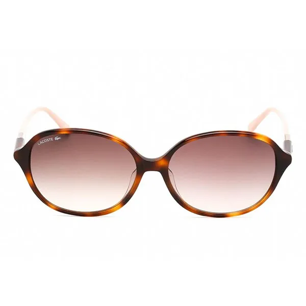Kính Mát Nữ Lacoste Sunglasses L854SA-214-57 Màu Nâu Vàng