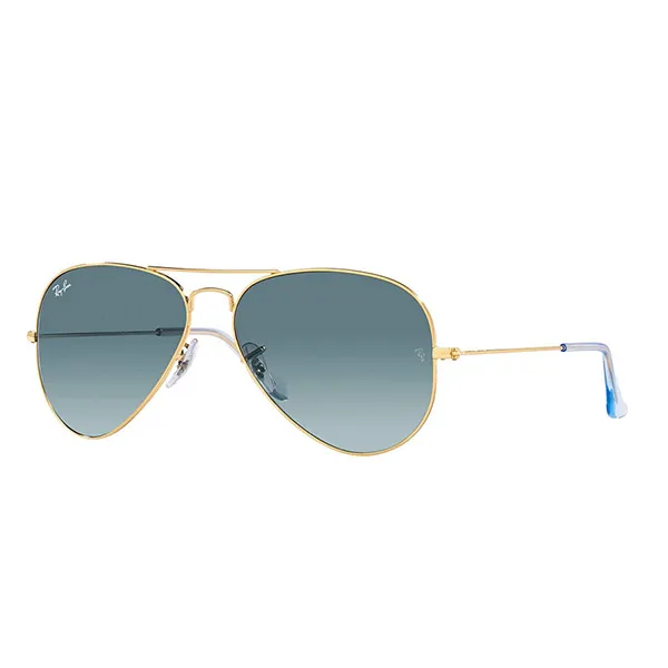 Kính Mát Unisex Rayban Aviator Gradient Blue Sunglasses RB3025 001/3M 58 Màu Xanh - Kính mắt - Vua Hàng Hiệu