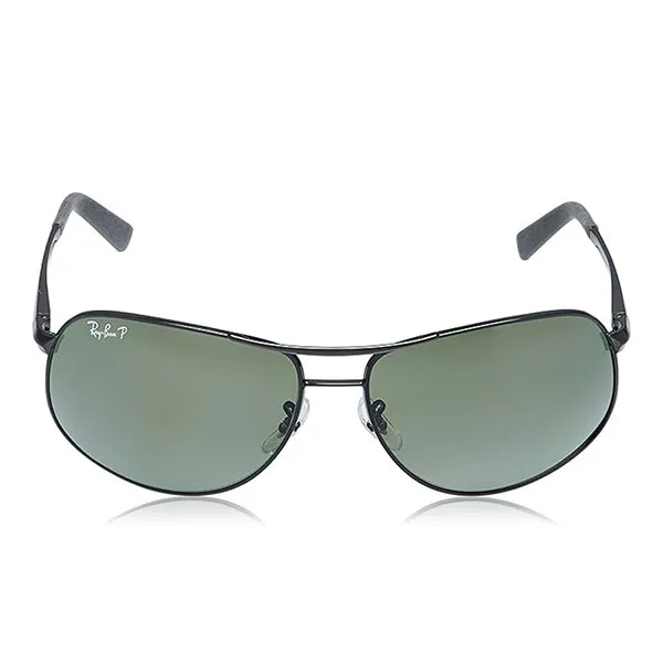 Kính Mát Rayban Aviator Polarized Sunglasses RB3387 002/9A 64 Màu Xanh Lá