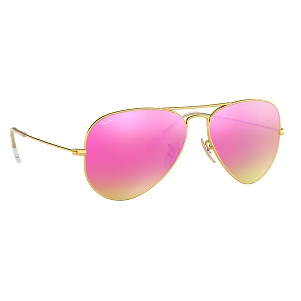 Kính Mát Rayban Aviator Sunglasses RB3025 112/4T 58 Màu Hồng Tím