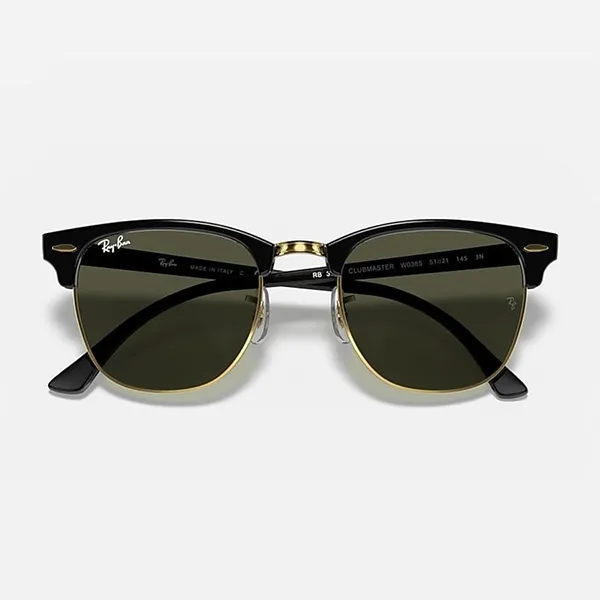 Kính Mát Rayban Clubmaster Sunglasses RB3016 W0365 49 Màu Xanh Green