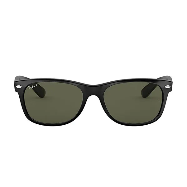Kính Mát Rayban New Wayfarer Polarized RB2132 901/58 55-18 Màu Xanh Green - Kính mắt - Vua Hàng Hiệu