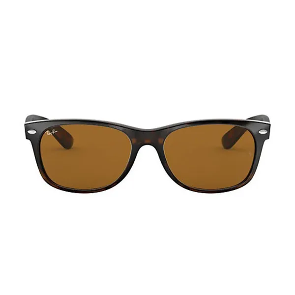 Kính Mát Rayban New Wayfarer RB2132 710 52-18 Màu Nâu - Kính mắt - Vua Hàng Hiệu