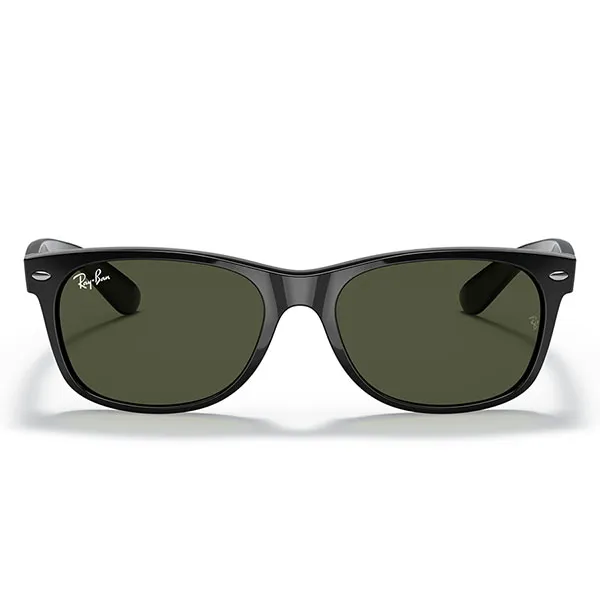 Kính Mát Rayban New Wayfarer Sunglasses RB2132 901L 55 Màu Xanh/Đen