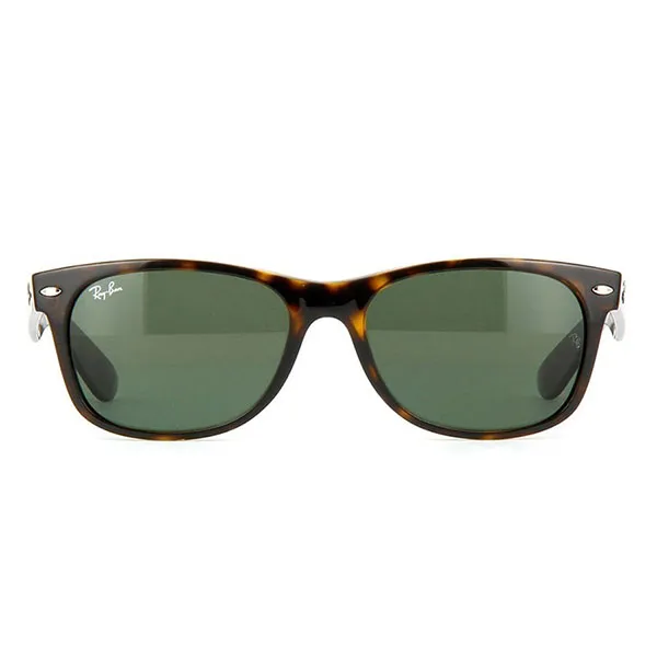 Kính Mát Rayban New Wayfarer Sunglasses RB2132 902 58-18 Màu Xanh/Nâu