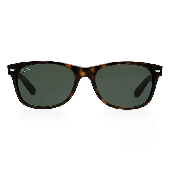 Kính Mát Rayban New Wayfarer Sunglasses RB2132 902L 55-18 Màu Xanh/Nâu Havana - Kính mắt - Vua Hàng Hiệu