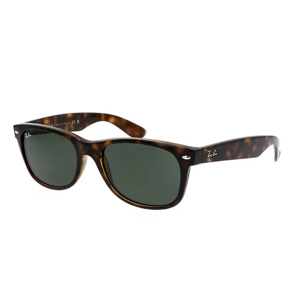 Kính Mát Rayban New Wayfarer Sunglasses RB2132 902L 55-18 Màu Xanh/Nâu Havana - Kính mắt - Vua Hàng Hiệu