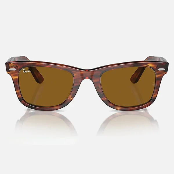 Kính Mát Rayban Original Wayfarer Sunglasses RB2140 954 50-22 Màu Nâu - Kính mắt - Vua Hàng Hiệu