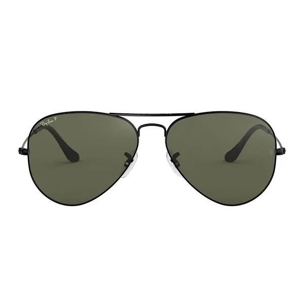 Kính Mát Rayban Polarized Aviator Classic G-15 Sunglasses RB3025 002/58 58-14 Màu Xanh Green