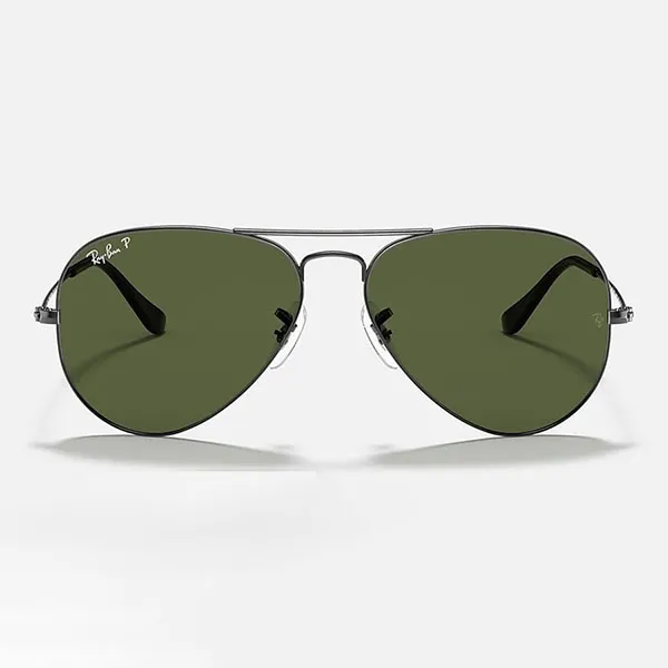 Kính Mát Rayban Polarized Aviator Sunglasses RB3025 004/58 58-14 Màu Xanh Green