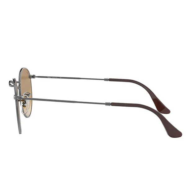 Kính Mát Rayban Round Flash Lenses Sunglasses RB3447N 004/51 50 Màu Nâu - Kính mắt - Vua Hàng Hiệu