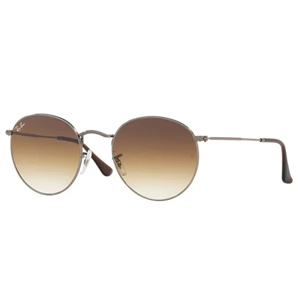 Kính Mát Rayban Round Flash Lenses Sunglasses RB3447N 004/51 50 Màu Nâu - Kính mắt - Vua Hàng Hiệu