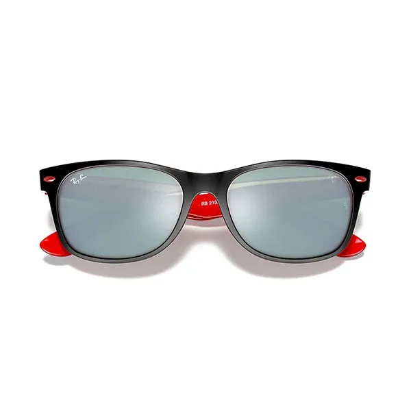 Kính Mát Rayban Scuderia Ferrari Square Sunglasses RB2132M F63830 55 Màu Bạc - Kính mắt - Vua Hàng Hiệu
