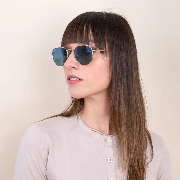 Kính Mát Rayban Sunglasses RB3548N 91233M 51 Màu Xanh Lam - Kính mắt - Vua Hàng Hiệu