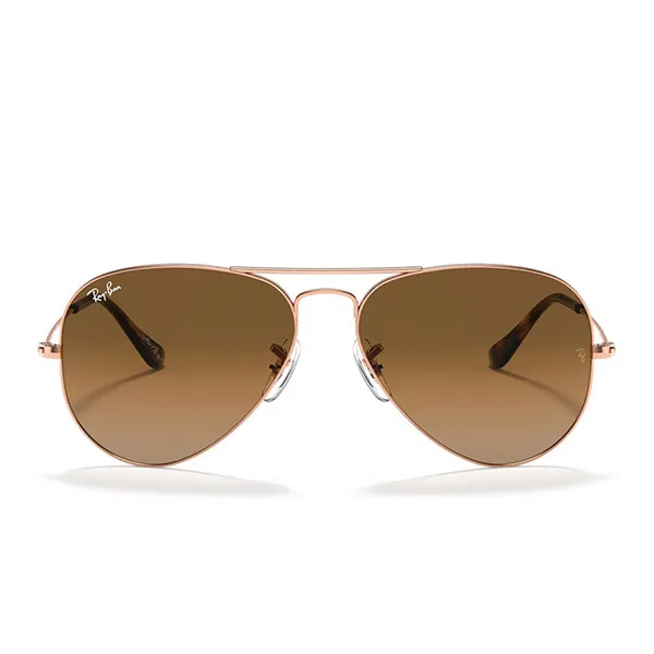 Kính Mát Unisex Rayban Team Wang Light Brown Gradient Aviator Sunglasses RB3025 903551 62 Màu Nâu - Kính mắt - Vua Hàng Hiệu