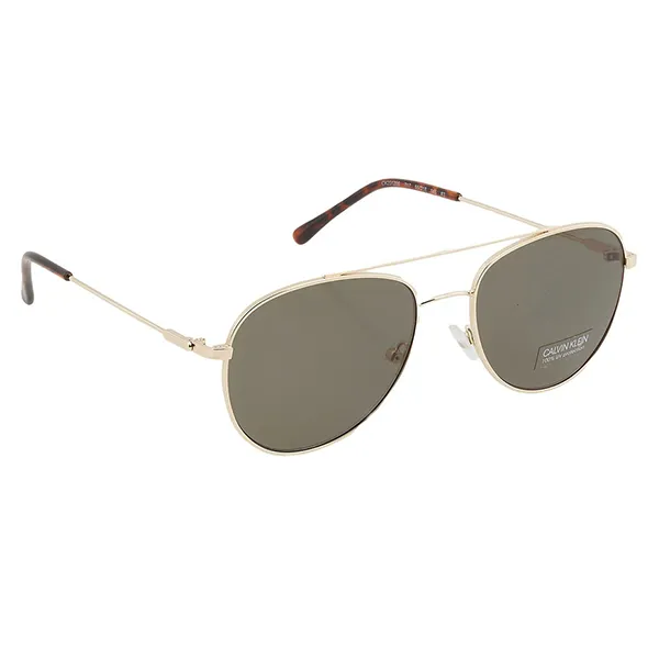 Kính Mát Unisex Calvin Klein CK Green Pilot Sunglasses CK20120S 717 55 Màu Vàng Xanh