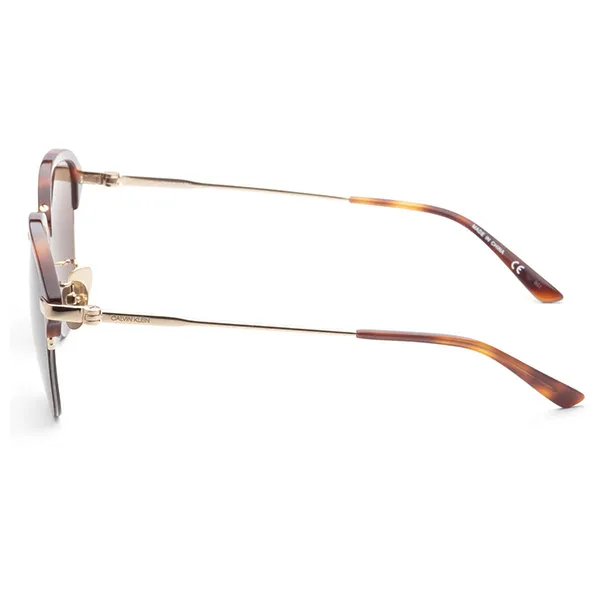 Kính Mát Unisex Calvin Klein CK Platinum Label Havana Gold Sunglasses CK18717SK-240 Màu Nâu Havana - Kính mắt - Vua Hàng Hiệu