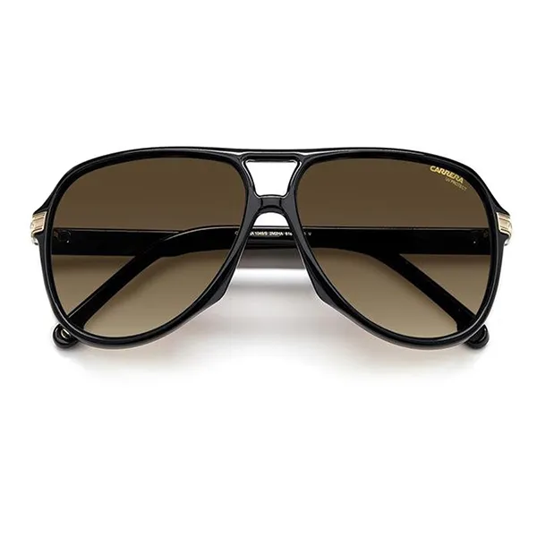 Kính Mát Unisex Carrera Black Brown Sunglasses CA1045S-2M2HA-61 Màu Đen Nâu - Kính mắt - Vua Hàng Hiệu