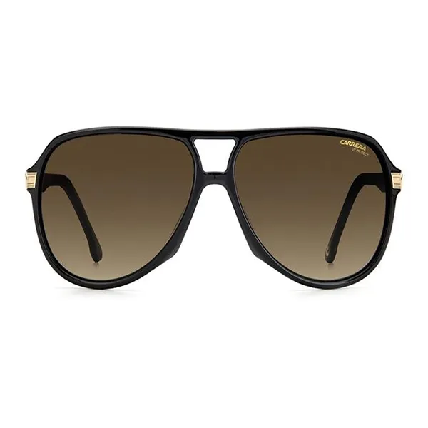 Kính Mát Unisex Carrera Black Brown Sunglasses CA1045S-2M2HA-61 Màu Đen Nâu - Kính mắt - Vua Hàng Hiệu