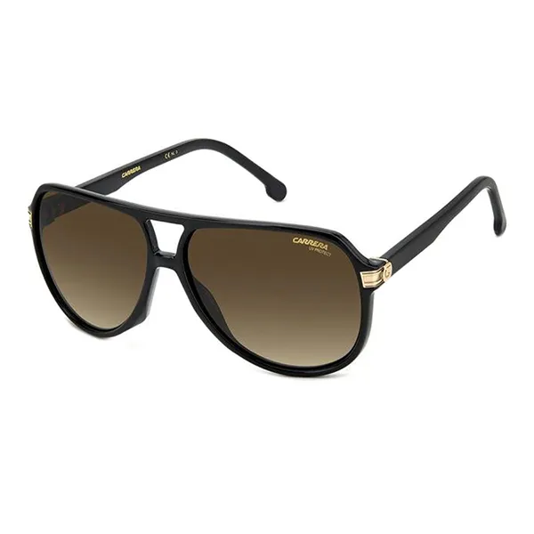 Kính Mát Unisex Carrera Black Brown Sunglasses CA1045S-2M2HA-61 Màu Đen Nâu - Kính mắt - Vua Hàng Hiệu