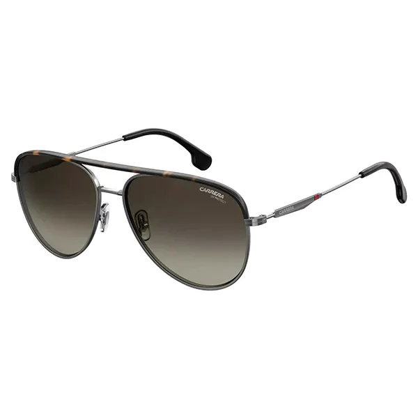 Kính Mát Unisex Carrera Black Brown Sunglasses CA209S-85K-HA-58 Màu Đen Nâu - Kính mắt - Vua Hàng Hiệu