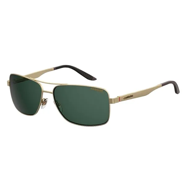 Kính Mát Unisex Carrera Semi Matte Gold Green Sunglasses CA-8014-S-AOZ-QT-61 Màu Xanh Vàng - Kính mắt - Vua Hàng Hiệu