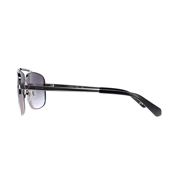 Kính Mát Unisex Guess Shiny Gunmetal Smoke Gradient GU5210-08B-62 Màu Xám Khói - Kính mắt - Vua Hàng Hiệu